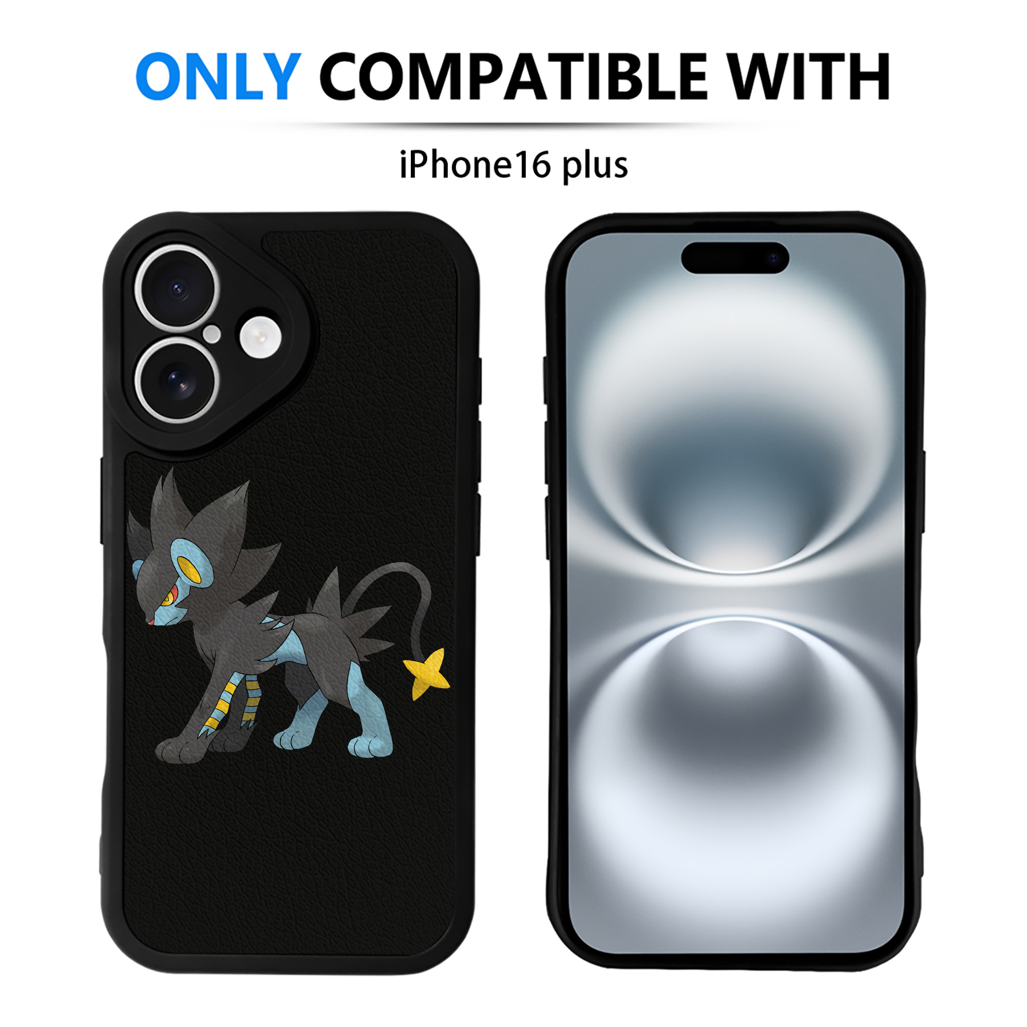 （画像用） ポケットモンスター Pokémon 【iPhone 16シリーズ対応】シリコンスマホケース（レザー調） 材質：シリコン